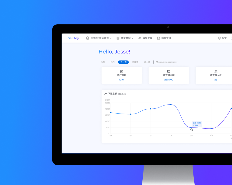 image of the web-based DevOps tool